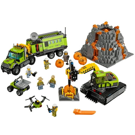 LEGO City Volcano Explorers Volcano Exploration Base 60124