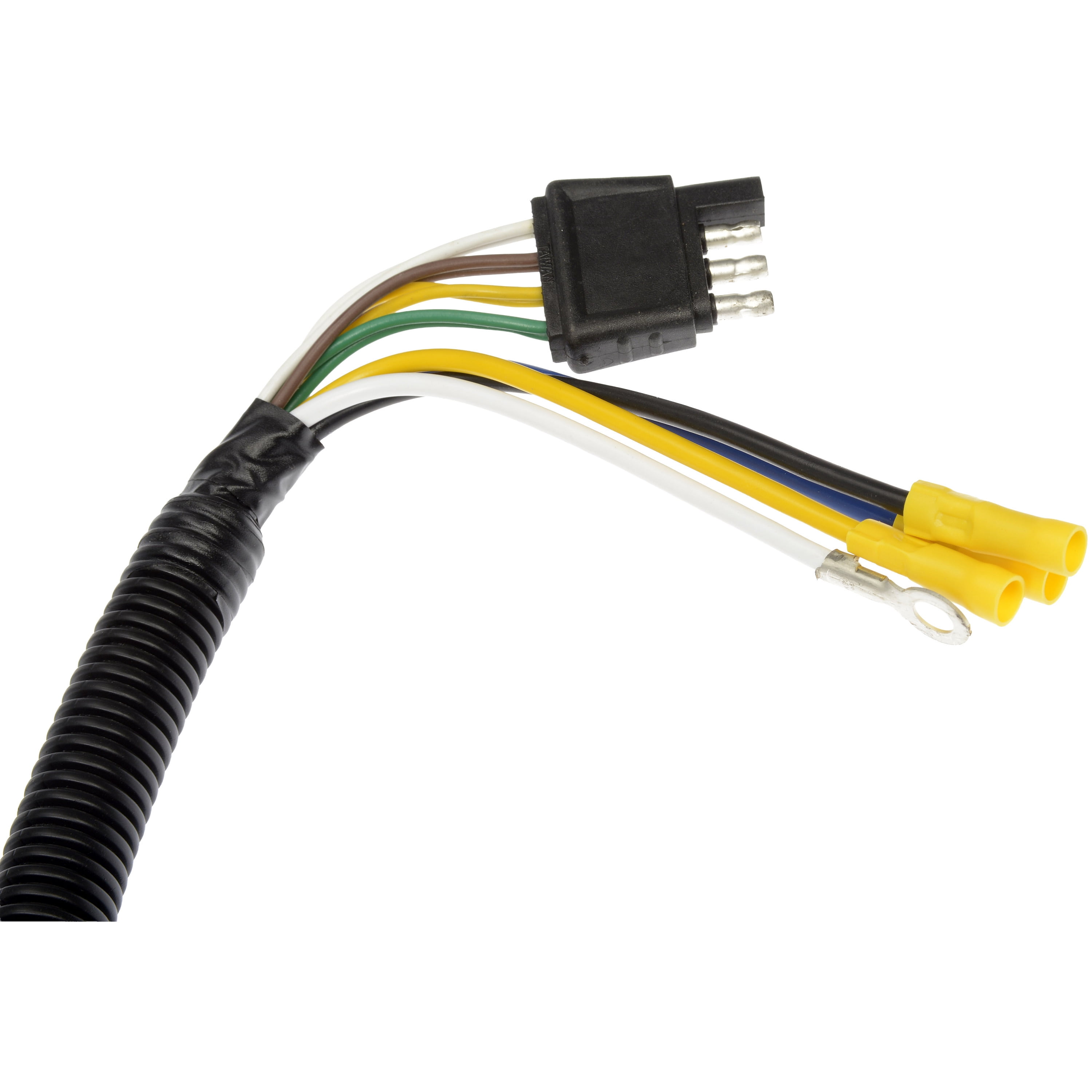 Dorman 62019 4-Flat Vehicle Side To 7-Blade And 4-Flat Trailer Side Multi-Output Connector