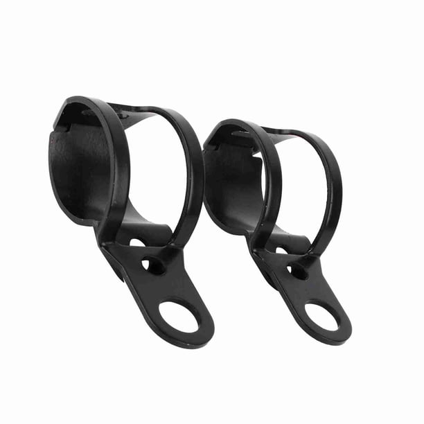 Soportes De Montaje Para Motocicleta, Soporte De Montaje De Señal De Giro Para Motocicleta, Abrazaderas De Reubicación De Horquilla De 30 A 43 Mm, Color Negro HNH