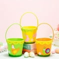 thumbnail image 4 of Wovilon Centerpiece Table Decorations Table Decorations For Living Room Easter Decorations Easter Round Portable Non-Woven Bucket Easter Decorations, 4 of 6