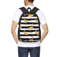 thumbnail image 4 of Balery Gold Flamingo Mochila para hombre y mujer - Tela Oxford 600D resistente - Gran capacidad, resistente al agua, ideal para la escuela, viajes y senderismo, 4 of 6