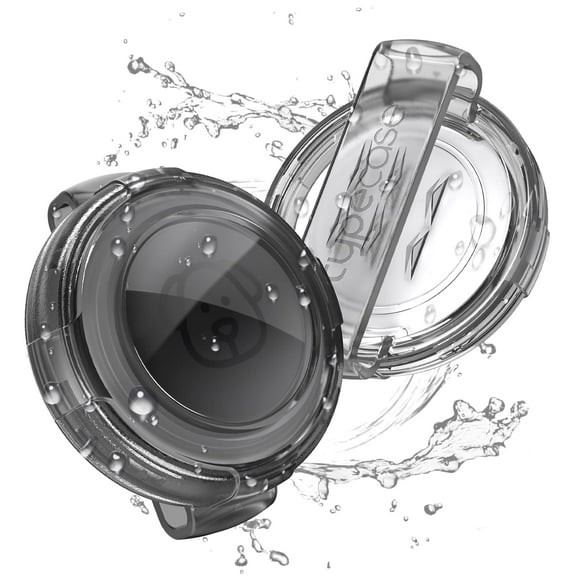Soporte de collar de perro impermeable para Apple Airtags, paquete de 2