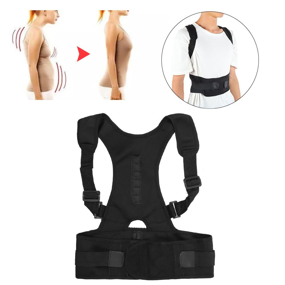Ccdes Posture Corrector,Hunchback Correction Belt,Portable Posture Corrector Brace Back Spine ...