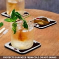 thumbnail image 3 of 3drose, Cute Funny Beaver Wearing Santa Hat Christmas Cartoon, Set of 8 Coasters - Soft, 3 of 7