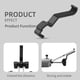 thumbnail image 4 of Kuymtek Soporte extendido para tableta de control remoto para soporte de clip para tableta DJI MAVIC MINI 2, 4 of 9
