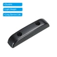 thumbnail image 4 of Reposapiés de plástico para bajo, reposapiés para el pulgar negro para guitarra con tornillo, 4 piezas, 4 of 5