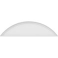 thumbnail image 3 of Ekena Millwork 54"W x 14-1/2"H x 2"P Segment Arch Smooth Architectural Grade PVC Pediment, 3 of 7