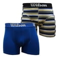 thumbnail image 1 of Bóxer Wilson para Hombre, Multicolor 2 Piezas Talla G, 1 of 4