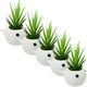 thumbnail image 1 of Maceta Decorativa para Jardín 3D BalleFlowyWhite 5 Pzs 6.5x11cm Azul No incluye Planta., 1 of 2