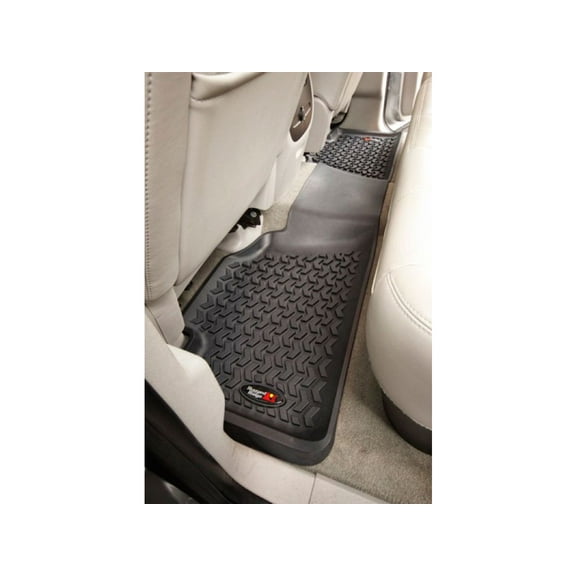 Rugged Ridge by RealTruck Floor Liners for Silverado/Sierra | Rear | 82951.11 | Compatible with 2007-2013 Chevrolet Silverado & GMC Sierra 1500 Extended Cab