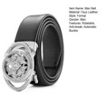 thumbnail image 4 of CSChome Ceinture Homme Rotative Boucle Automatique Réglable Ceinture Homme en Faux Cuir Accessoires de Mode, 4 of 6