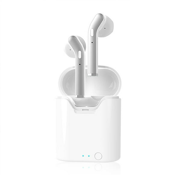 Écouteurs Sans Fil Bluetooth 5.0, Écouteurs Intra-Auriculaires Sans Fil avec Boîtier de Charge, Micro Intégré pour Téléphone Portable / Course à Pied