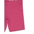 thumbnail image 4 of Wonder Nation Girls Bike Short, 6-Pack, Sizes 4-18 & Plus, 4 of 7