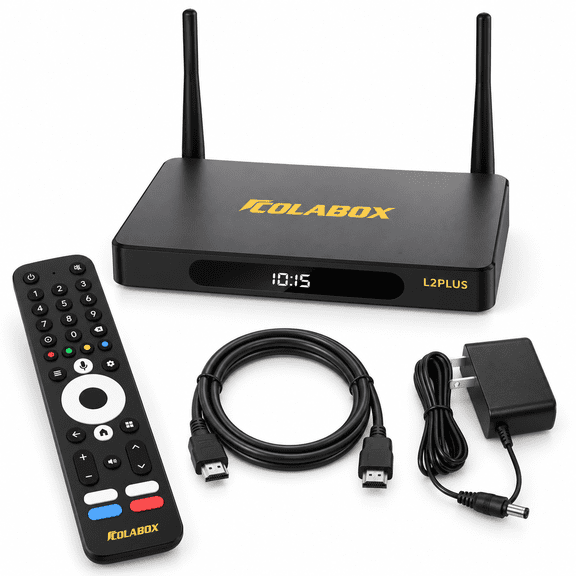 COLA Box 2026, L2 Plus, Muti-Port Connection, 4GB RAM 64GB ROM, WiFi, Remote Control, User Manual