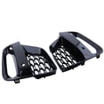 thumbnail image 5 of 2Pcs Front Bumper Fog Light Grilles Fog Lamp Covers Vent Grill Air Duct Grille Cover Frames Compatible for BMW X3 2018-2021 Replace 51118092758 51118092757, 5 of 15