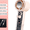 Pink, variant on JELLOO Transparent Portable Handheld Fan, Powerful Turbo Personal Cooling Fan, Digital Display,Rechargeable 3000mAh Battery Operated for Travel/Work/Home/Outdoor