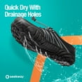 thumbnail image 5 of SEEKWAY Water Shoes Men Women Adult Quick-Dry Aqua Sock Barefoot for Beach Swim River Pool Lake Hiking Kayaking Surfing, 5 of 7