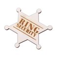 thumbnail image 1 of Wooden Badge Ring Breastpin for Wedding Rustic Security Brooch, 1 of 4