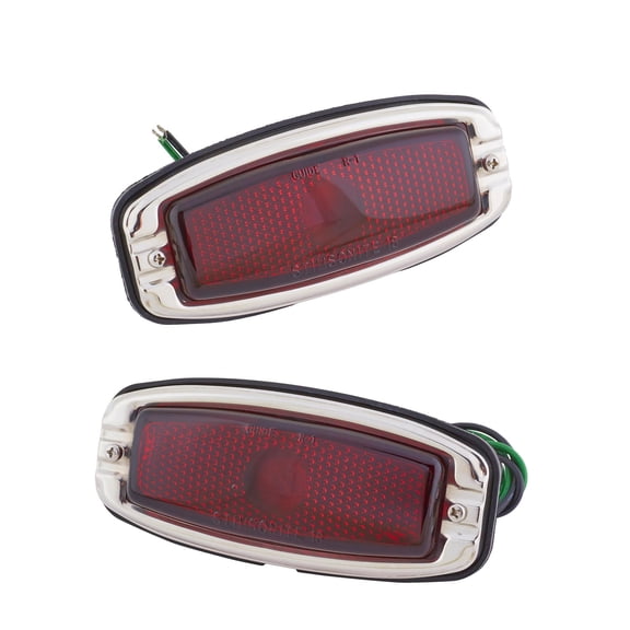 1941-1948 Chevy Stainless Steel Tail Light Assemblies