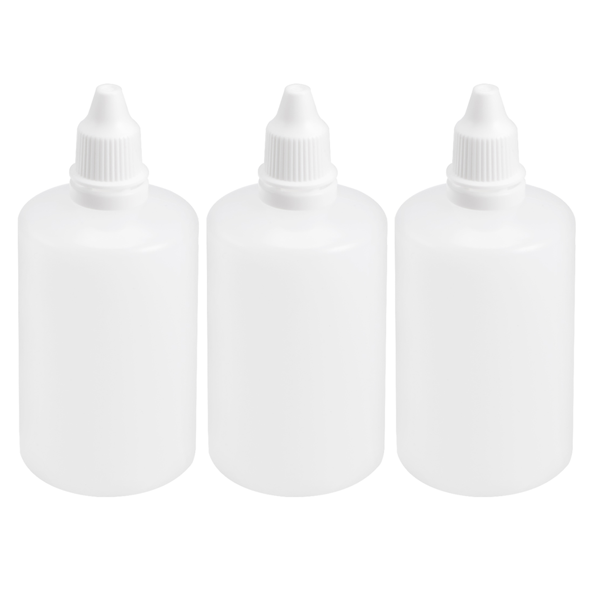Plastic Dropper Bottle, 100ml/3.4oz Small Mouth Drop Bottles Empty