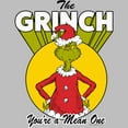 thumbnail image 2 of Women's Dr. Seuss Christmas Grinch You're a Mean One Graphic T-Shirt, 2 of 3
