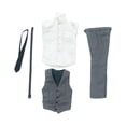 thumbnail image 4 of Ropa para muñecos masculinos, accesorios para muñecos masculinos, regalos para adultos Gris, 4 of 9