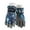 Dark Blue2, variant on Eltusu Boys Snow Gloves, Soft Stretch Warm Waterproof Winter Mittens Dark Blue Size 4-12 T
