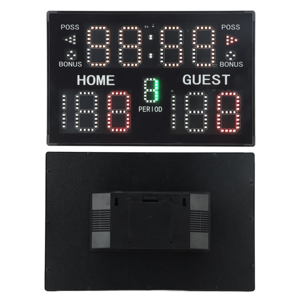 Marcador de baloncesto marcador digital de baloncesto con luz LED con pilas para juegos de baloncesto ANGGREK Otros