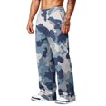 thumbnail image 4 of LTTVQM Mens Loose Fit Camo Trousers Casual Outdoor Pixel Digital Camo All Over Digital Print Lightweight Breathable Athletic Wide Leg Trousers Royal Blue XL, 4 of 7