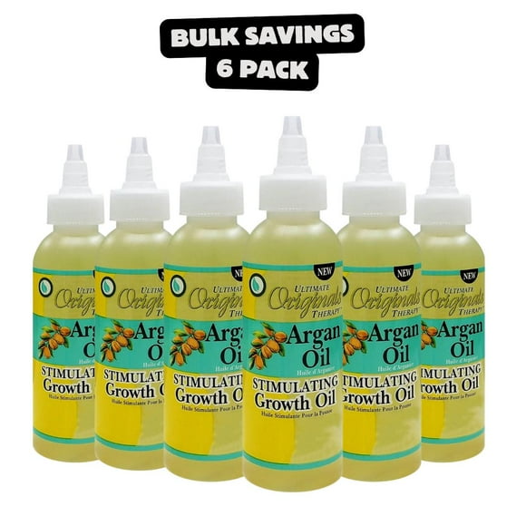 6 Pack - AFRICA'S BEST Argan Stimulating Growth Oil (4oz)