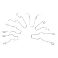 thumbnail image 3 of 5zhsfullkit 6pcs Steel Headlight Headlamp Low Beam Headlight Bulb Retaining Spring Clip for H1/h3/h4/h7, 3 of 5