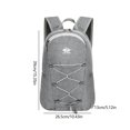 thumbnail image 3 of Mochila Plegable Mochila de viaje plegable y ligera para montañismo (gris claro) Ehuebsd Para Estrenar, 3 of 6