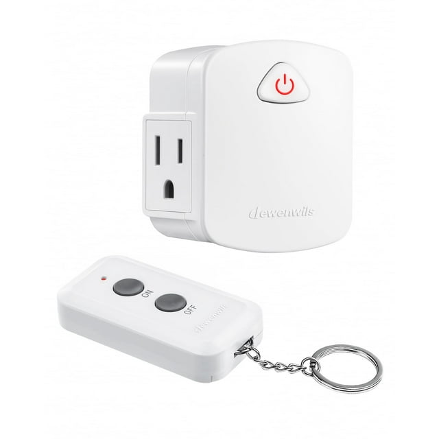 Salida de control remoto inalámbrica DEWENWILS mejorada de 15 A/1875 W