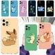 thumbnail image 2 of Clear Cover For Apple iPhone 13 11 14 Pro Max 12 Mini Soft Phone Case XR SE 2020 7 8 Plus X XS 6S Shell Pokemon Cute Eevee Lunda xuanjing unisex, 2 of 2