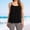 Black, variant on Women’s Tanks Shelf Bra Camisoles with Adjustable Spaghetti Straps for Basic Layering and Everyday Comfort White L