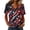 Navy-#003, variant on America's 250th Themed T-Shirt 1776-2026 4th July Patriotic Tops V-Neck Short-Sleeved American Flag Red White and Blue Independence Day Tee,Dark Blue XL
