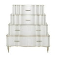 thumbnail image 3 of Michael Amini London Place 6-Drawer Tiered Chest - Creamy Pearl, 3 of 8