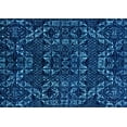 thumbnail image 1 of Ahgly Company Indoor Rectangle Abstract Light Blue Modern Area Rugs, 3' x 5', 1 of 4