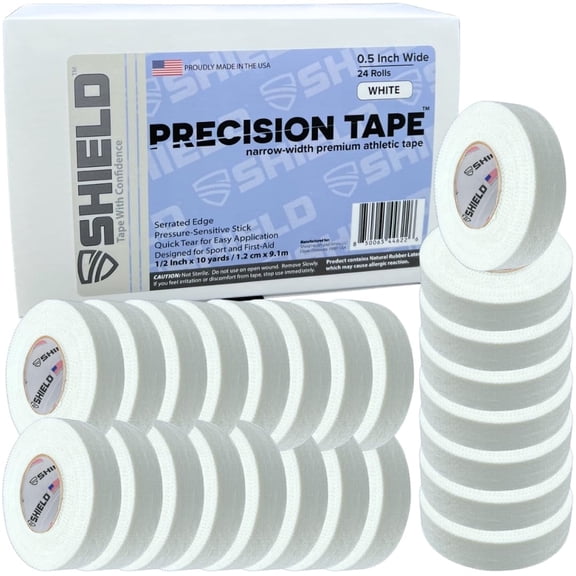 SHIELD | Precision Tape 24pk- 1/2 Inch x 10 Yards