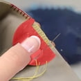 thumbnail image 3 of Sewing Gauge Measuring Tool Set for Quilting Knitting and Stitching with 2mm 3mm 4mm Finger Ruler 3PCS (Red, A), 3 of 4
