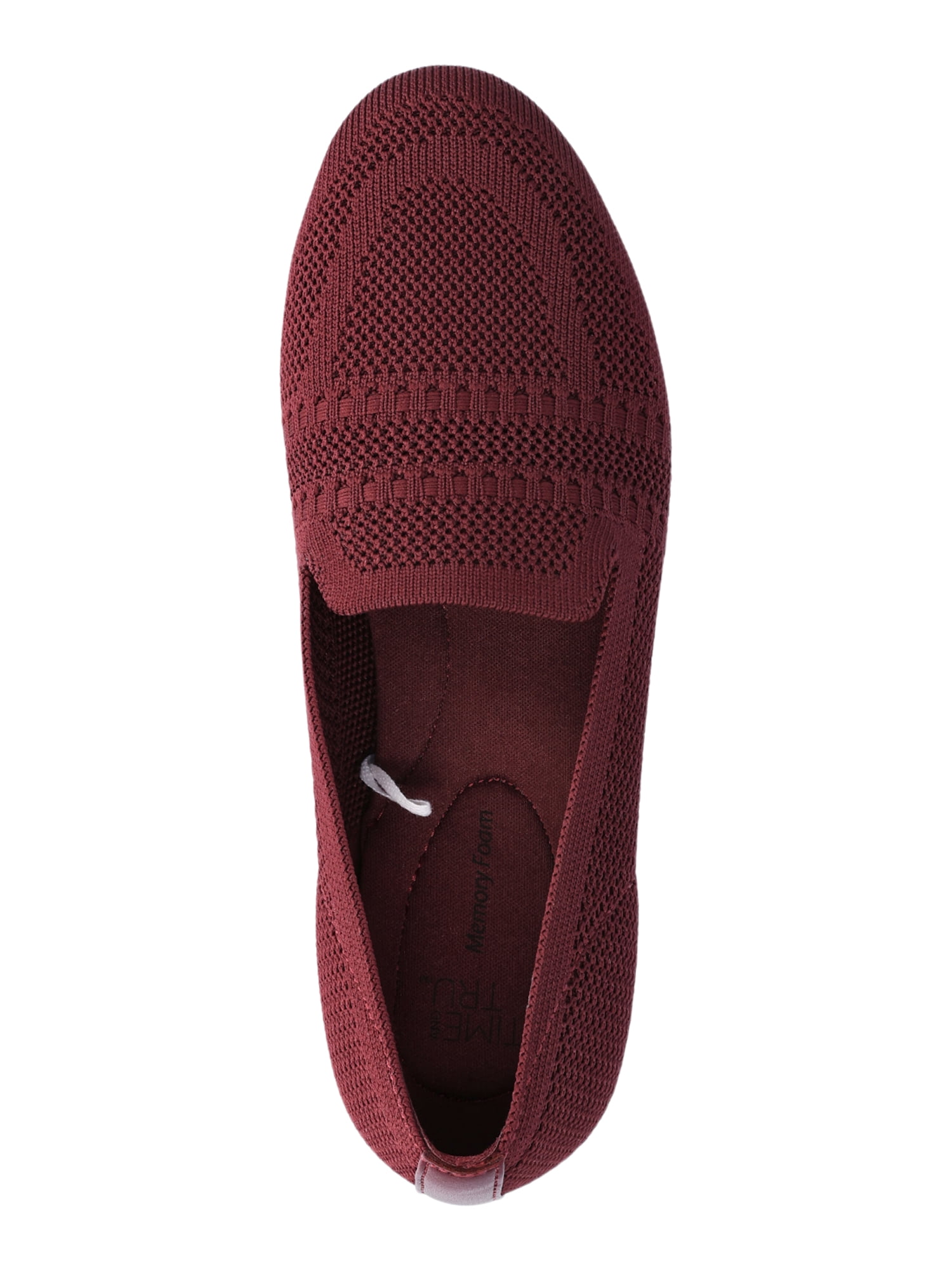 Time and Tru Women's Knit Loafers