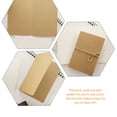 thumbnail image 4 of OULII 20Pcs Blank Rustic Note Cards Khaki Kraft Paper for DIY Greeting Cards and Invitations, 4 of 6