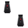 thumbnail image 1 of ZLight Brosse à Clavier Double Tête Récurant Rétractable Poils Doux Outil de Nettoyage Portable Noir 2Ensemble, 1 of 6