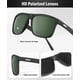 thumbnail image 3 of Gafas de Sol Polarizadas Retro Cuadradas CIFOYA UV400 para Hombre, 3 of 7