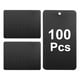 thumbnail image 1 of 100 Pcs Etiquetas de Envío de Plástico Negro, Etiquetas de Etiquetado Impermeables de 3.5" x 2" Perforadas para Equipaje, Garaje, Etiqueta de Inventario, 1 of 7