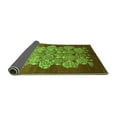 thumbnail image 2 of Ahgly Company Indoor Rectangle Oriental Green Industrial Area Rugs, 4' x 6', 2 of 4