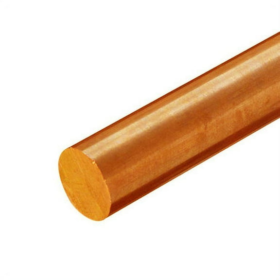 0.437 (7/16 inch) x 36 inches, C510-H04 Phosphor Bronze Round Rod