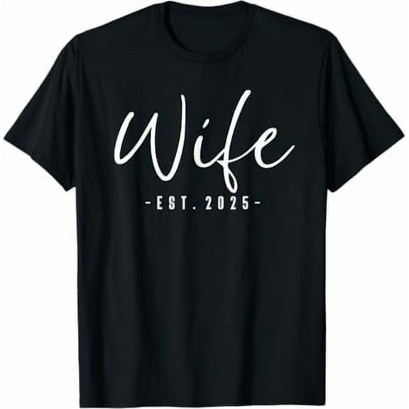 Matching Couple Shirt Husband and Wife Wedding Honeymoon Just Married Couples T-Shirt Funny Valentine's Day Shirts