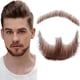 thumbnail image 1 of Barba falsa realista 100% cabello humano atado a mano perilla negra para hombres maquillaje entretenimiento/drama, 1 of 5