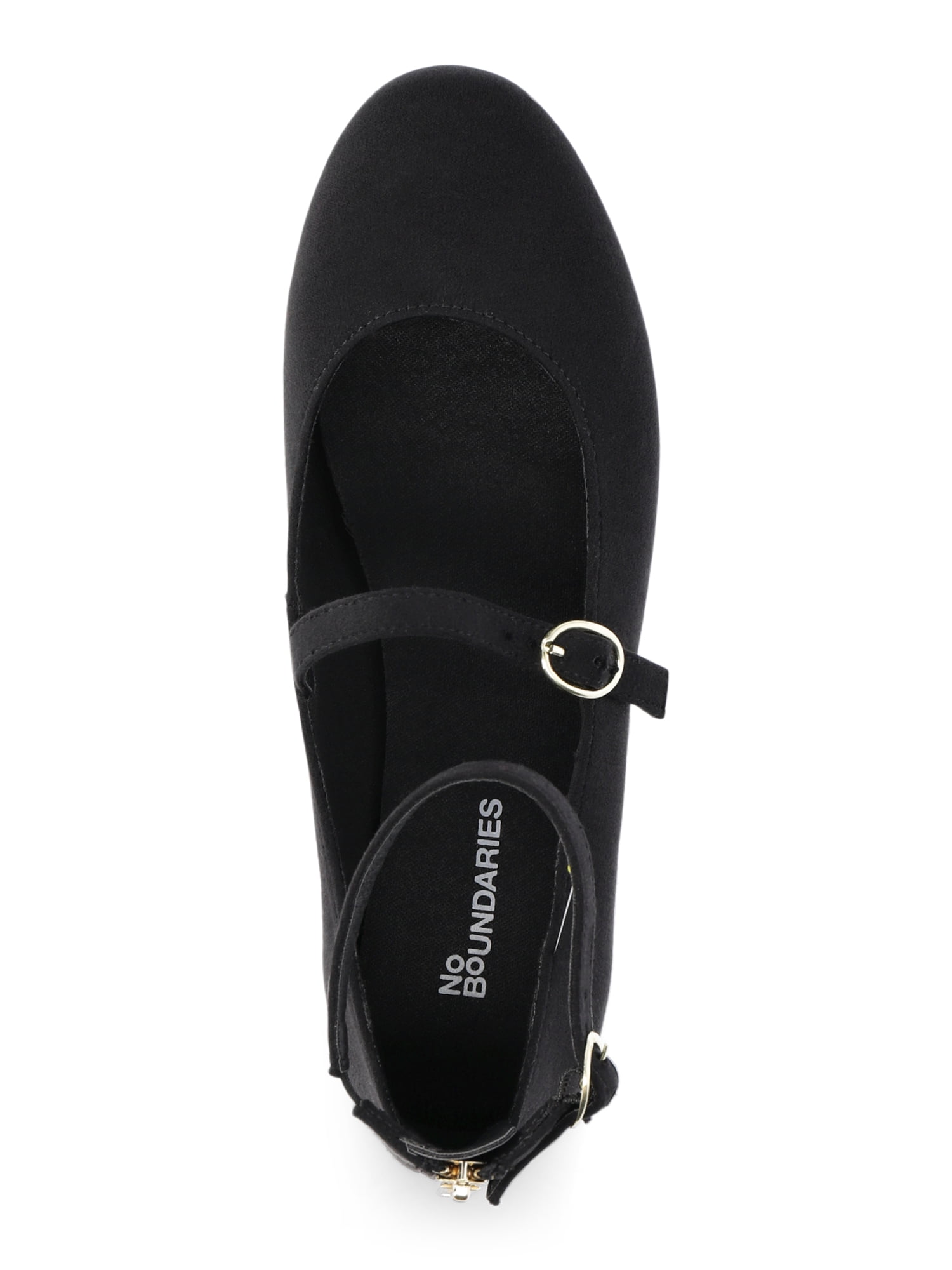 No Boundaries Women's Ankle-strap Mary Jane Flat